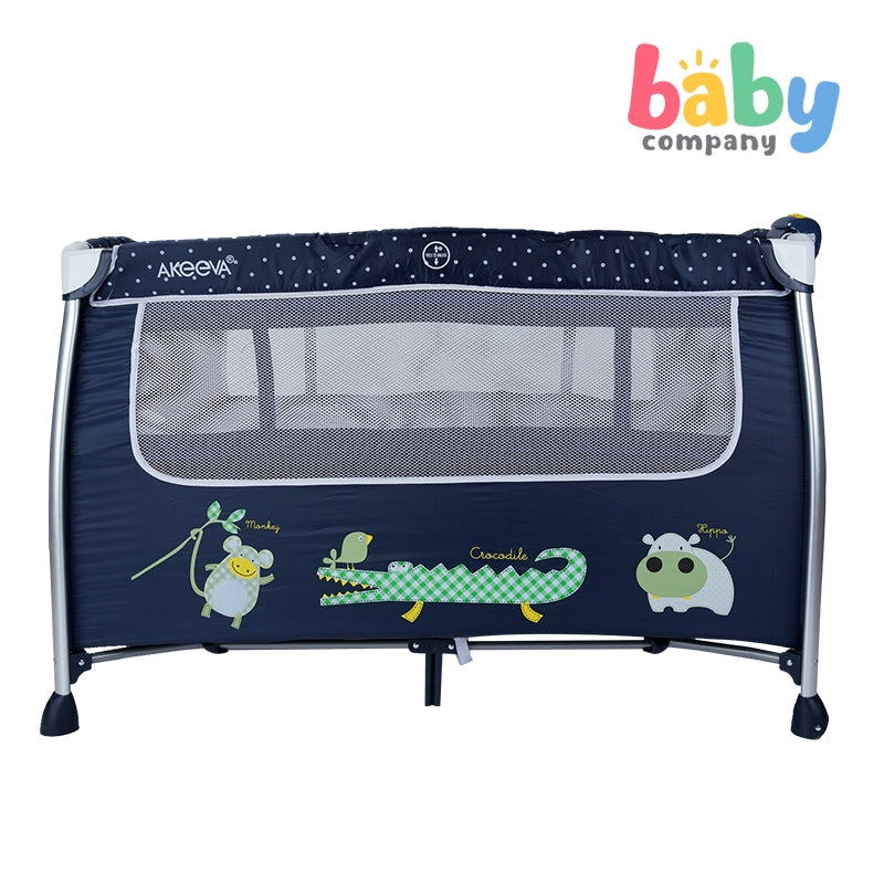 Akeeva Arlo Playpen Navy Blue