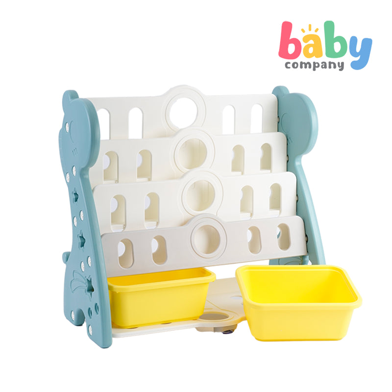 Baby Company Bookshelf & Storage Bin - Blue