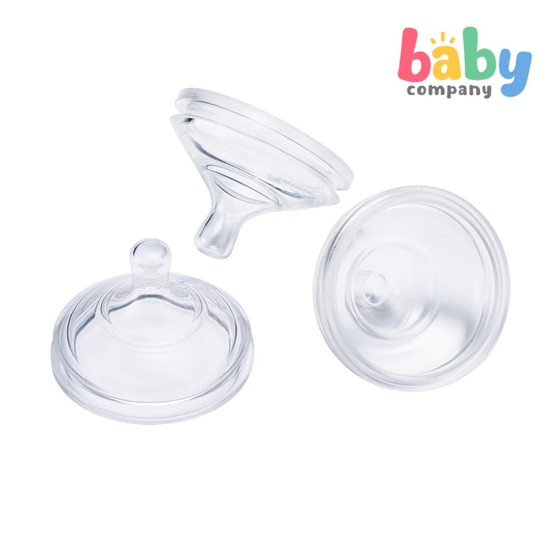 Boon 3-Pack Nursh Silicone Nipples - Fast Flow