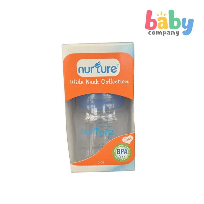 Nurture 5 oz Wide-Neck Tinted Feeding Bottle