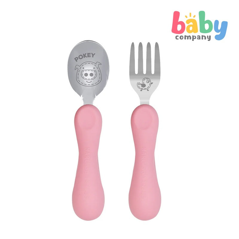 Marcus & Marcus Easy Grip Fork & Spoon Set