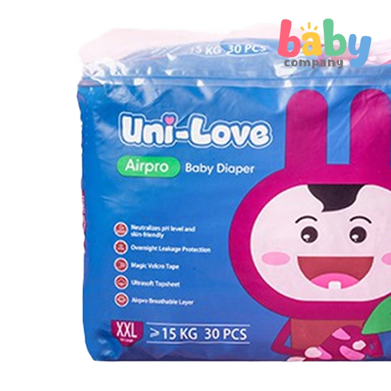 Uni-Love Airpro Baby Diaper - XXL, 30s