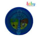 Babyflo Plate with Silicone Spoon