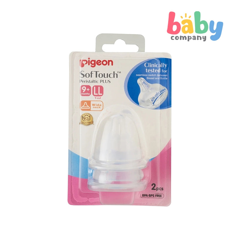 Pigeon SofTouch Baby Wideneck Plus Nipple