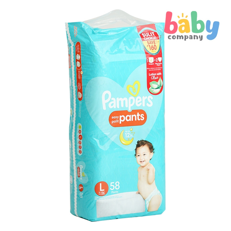 Pampers Baby Dry Pants Diapers Super Jumbo Pack - Large, 58s