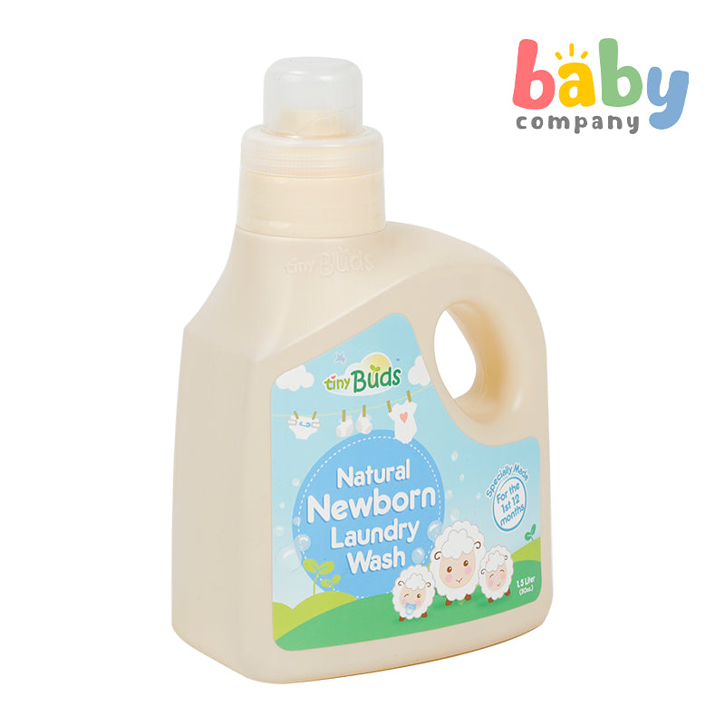 Tiny Buds Newborn Liquid Detergent for Babies 1.5L Bottle