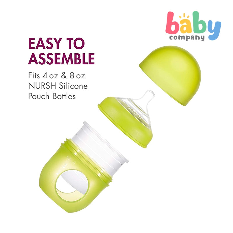 Boon 3-Pack Nursh Silicone Nipples - Slow Flow