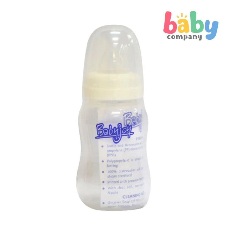 Nurture Baby Joy 4oz Classic Clear Feeding Bottle