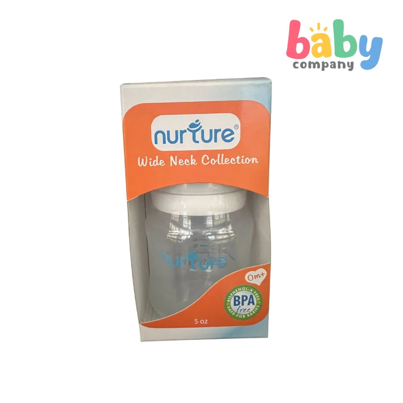 Nurture 5 oz Wide-Neck Tinted Feeding Bottle