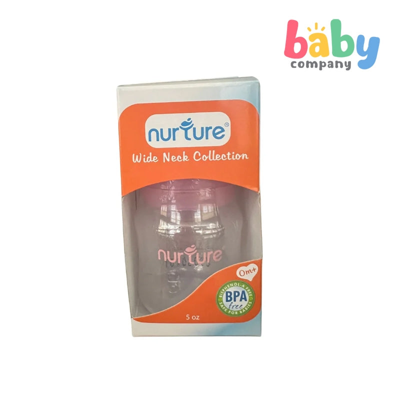 Nurture 5 oz Wide-Neck Tinted Feeding Bottle