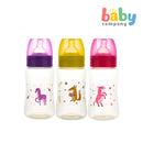 Coral Babies Wide-Neck Feeding Bottles - 12oz, Pack of 3