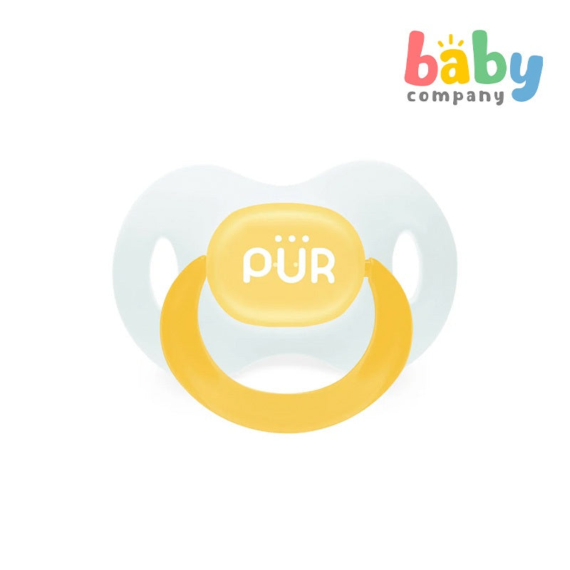 Pur Baby Orthodontic Silicone Soother for 3 months and up