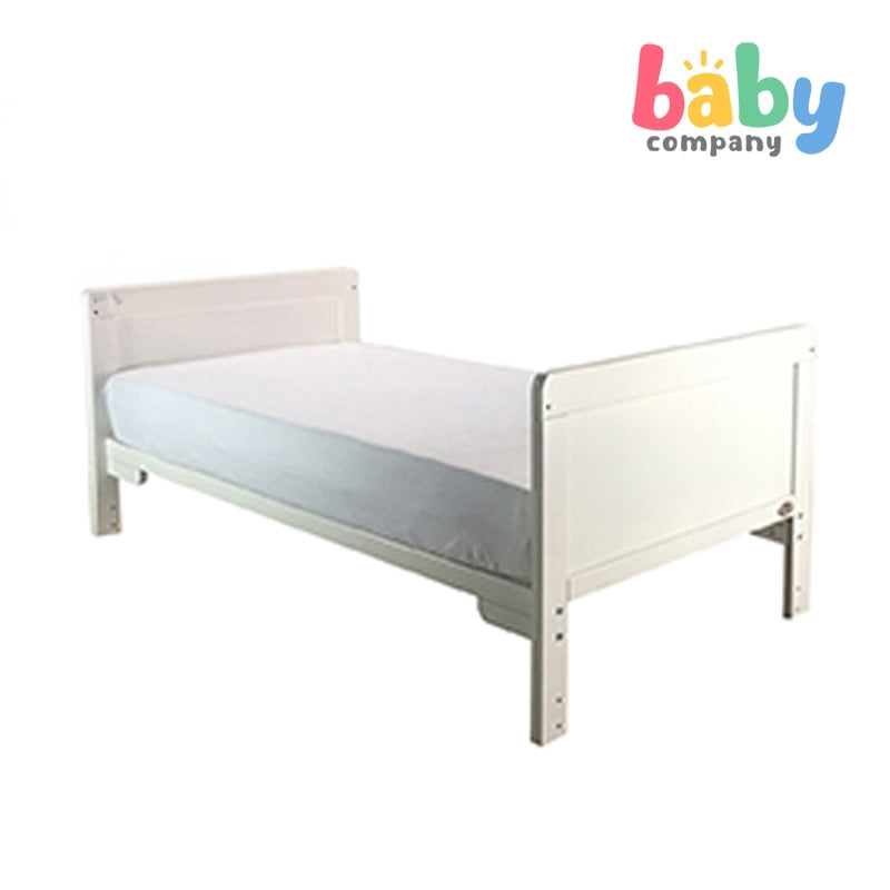 Cuddlebug Fontana 2in1 Convertible Crib - White