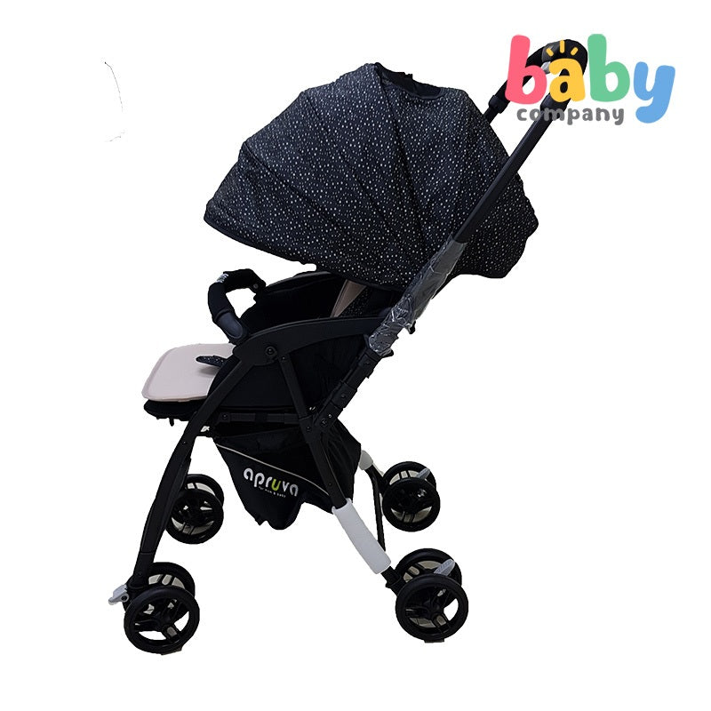 Apruva Reversible Stroller - Black