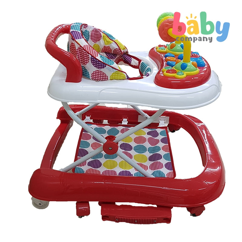 Apruva 3 in 1 Walker and Rocker - Red