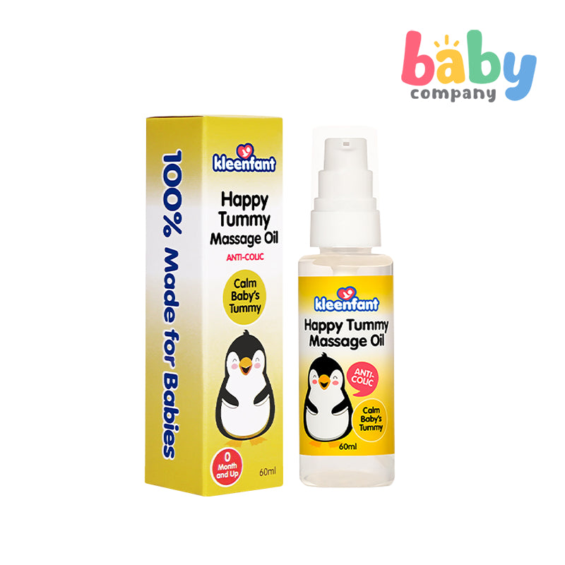 Kleenfant Happy Tummy Massage Oil 60ml