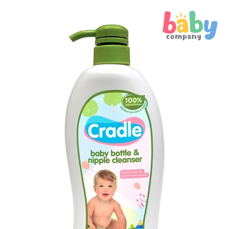 Cradle Natural Bottle & Nipple Cleanser 700mL Pump Bottle