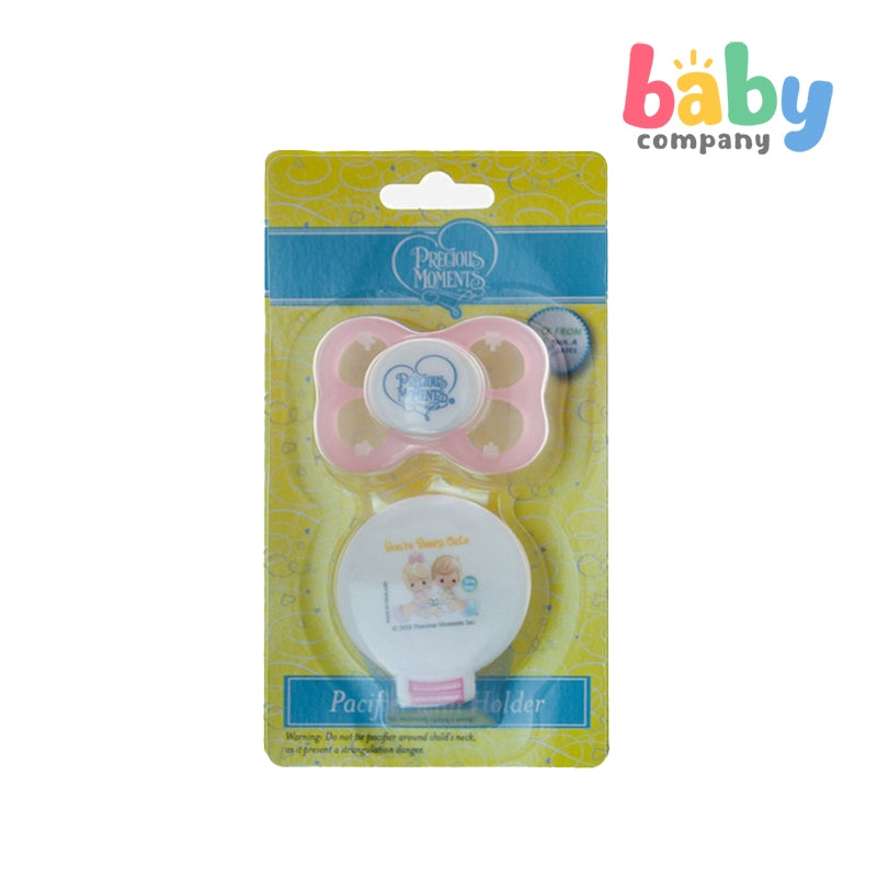 Precious Moments Pacifier With Cover And Holder