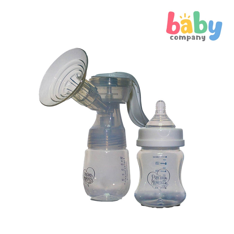 Precious Moments Manual Breast Pump W/ Pure Silicone Suction