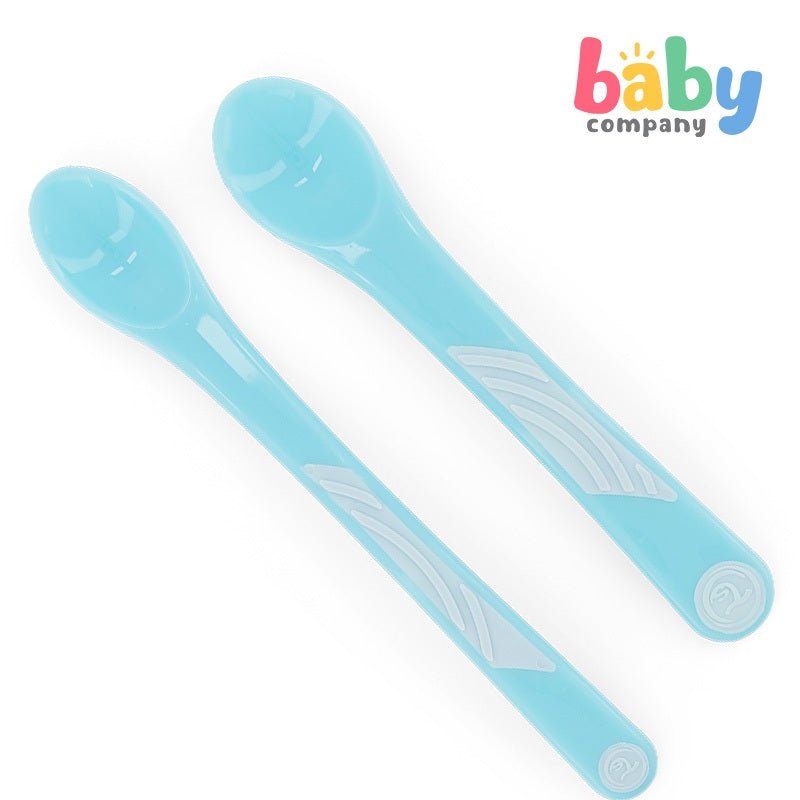 Twistshake Feeding Spoon Set 4+m 2pc/pk - Pastel Blue