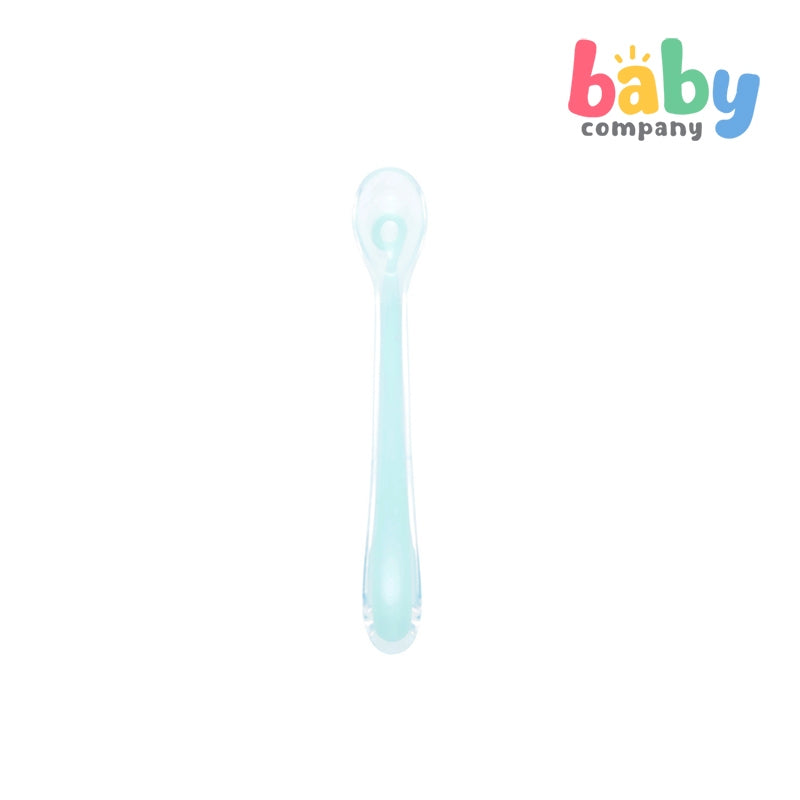 Babymoov 1st Age Silicone Spoon - Azure