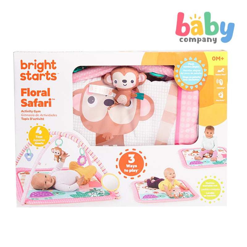 Bright Starts Floral Safari Activity Gym