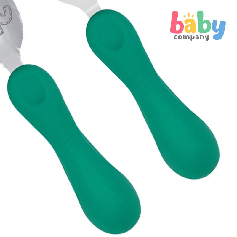 Marcus & Marcus Easy Grip Fork & Spoon Set