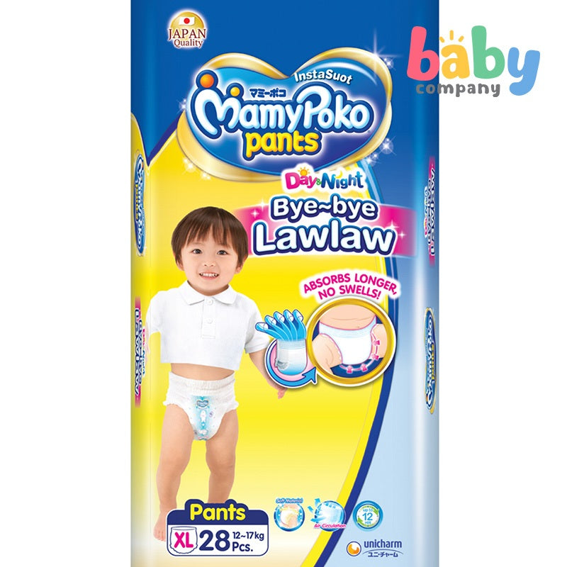 Mamy Poko Instasuot Pants XL, Jumbo Pack  - 28 Pads