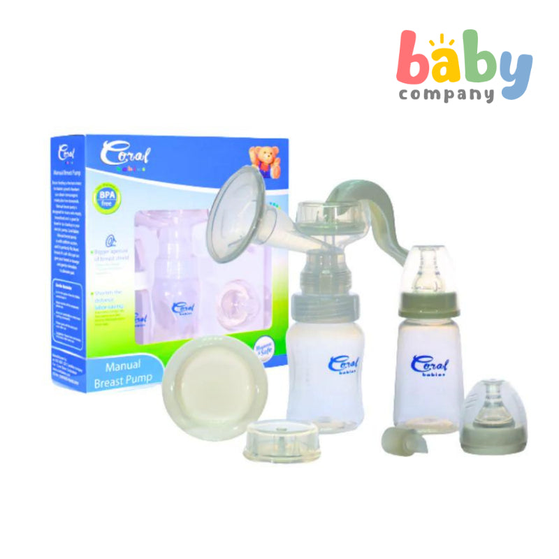 Coral Babies Manual Breast Pump