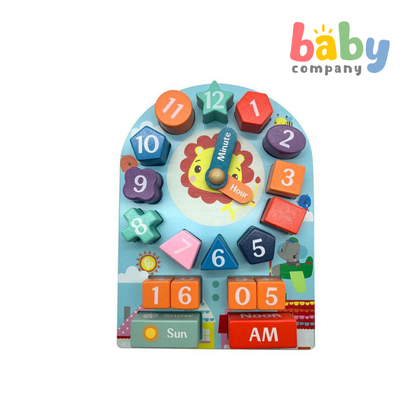 Fisher-Price Wooden Clock Blocks