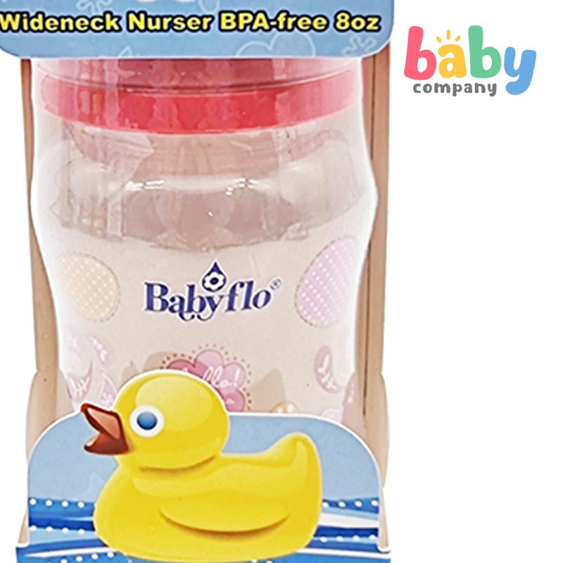 Babyflo Wideneck Nurser BPA-Free 8oz