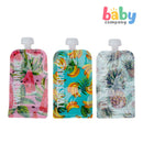 Twistshake 3-Pack Refillable Squeeze Bags 220ml