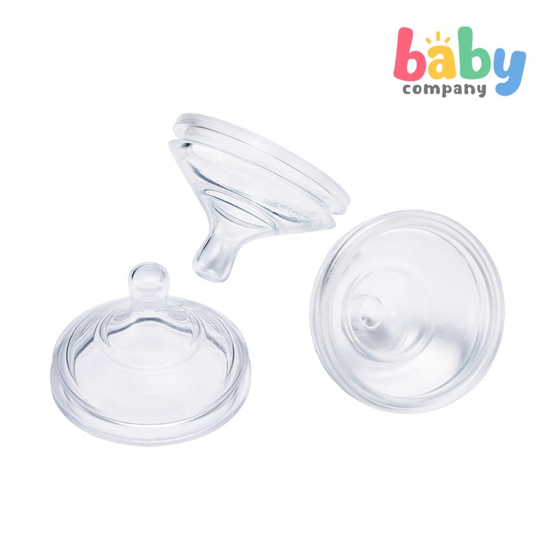 Boon Nursh Silicone Nipples - Medium Flow (3-Pack)