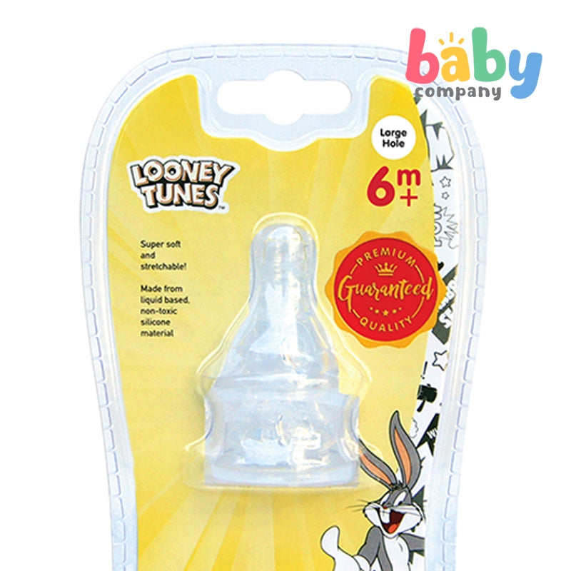 Looney Tunes Peristaltic Silicone Nipple