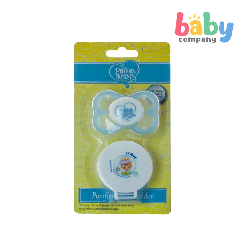 Precious Moments Pacifier With Cover And Holder