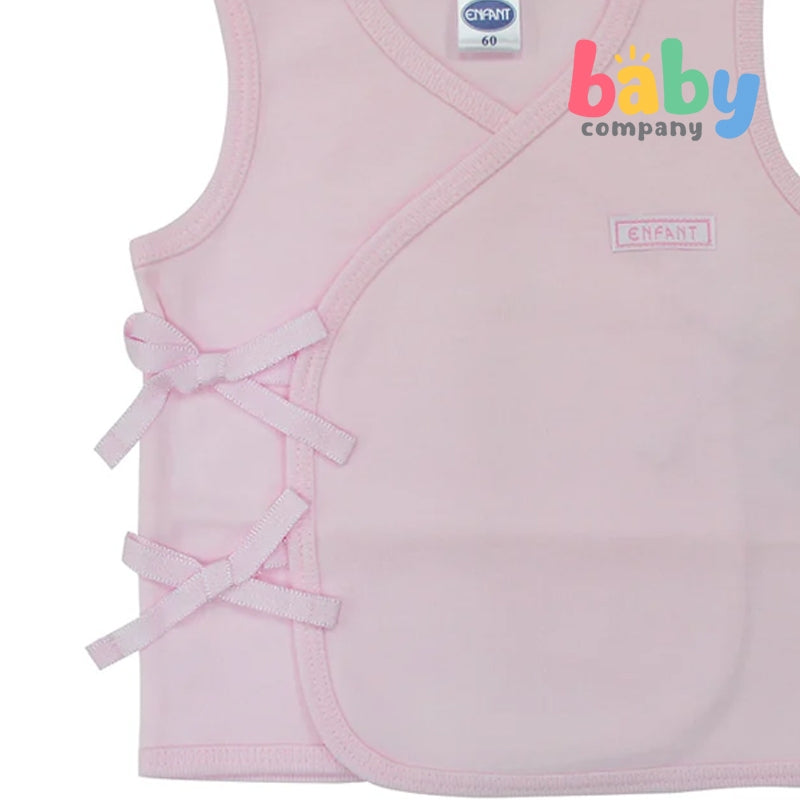 Enfant Sleeveless Tie-Side Shirt, Pink