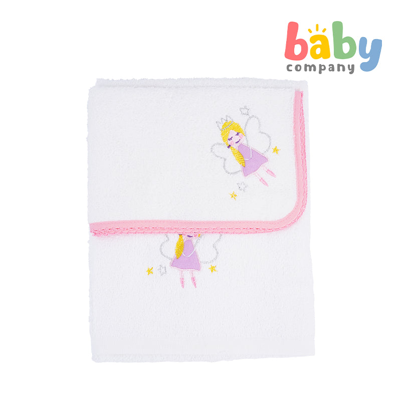 Bloom Bath and Face Towel Set - Pink Fairy