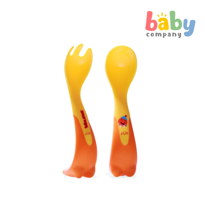 Pur Baby Walrus Cutlery Set