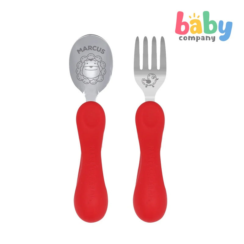 Marcus & Marcus Easy Grip Fork & Spoon Set