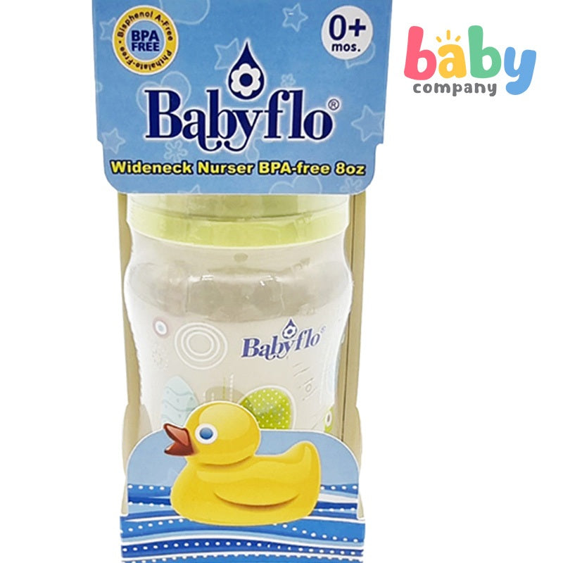 Babyflo Wideneck Nurser BPA-Free 8oz