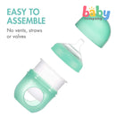 Boon 3-Pack Nursh Silicone Pouch Bottle 4oz/118ml - Multicolor Set