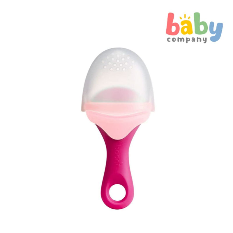 Boon Pulp Silicone Feeder - Pink & Blush