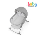 Kinderkraft Lovi 3-in-1 Baby Travel Cot Bouncer - Grey