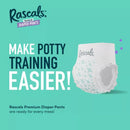 Rascals Diaper Pants Jumbo Box - Medium, 174 pads