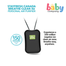 UV Care StayFresh Canada Breathe Clean X6 Air Purifier