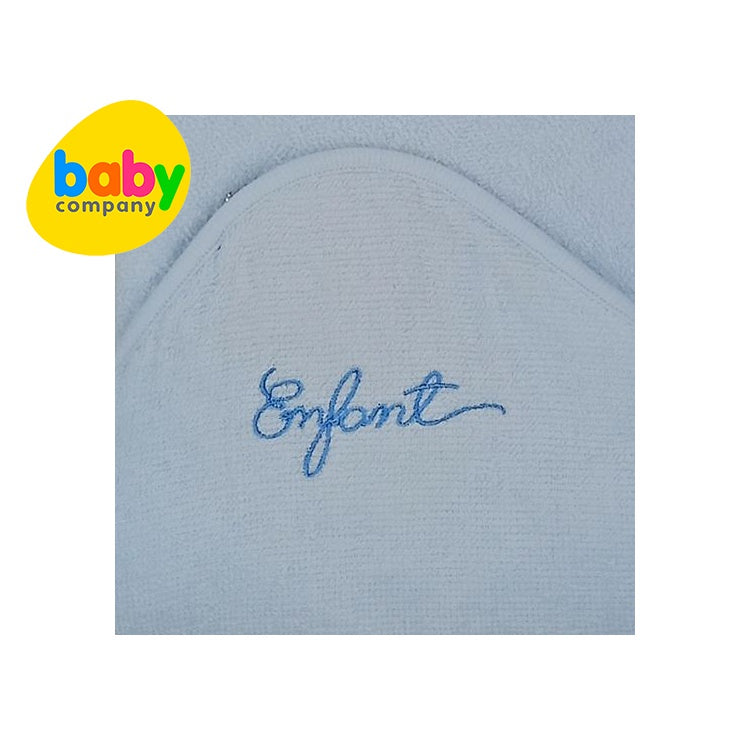 Enfant Baby Hooded Towel - Blue