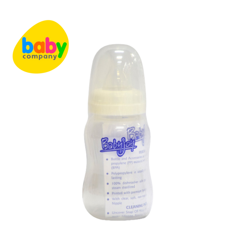 Nurture Baby Joy 4oz Classic Clear Feeding Bottle
