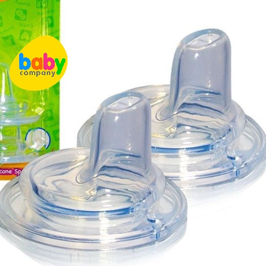 Barney 2-pack Silicone Spout Nipple
