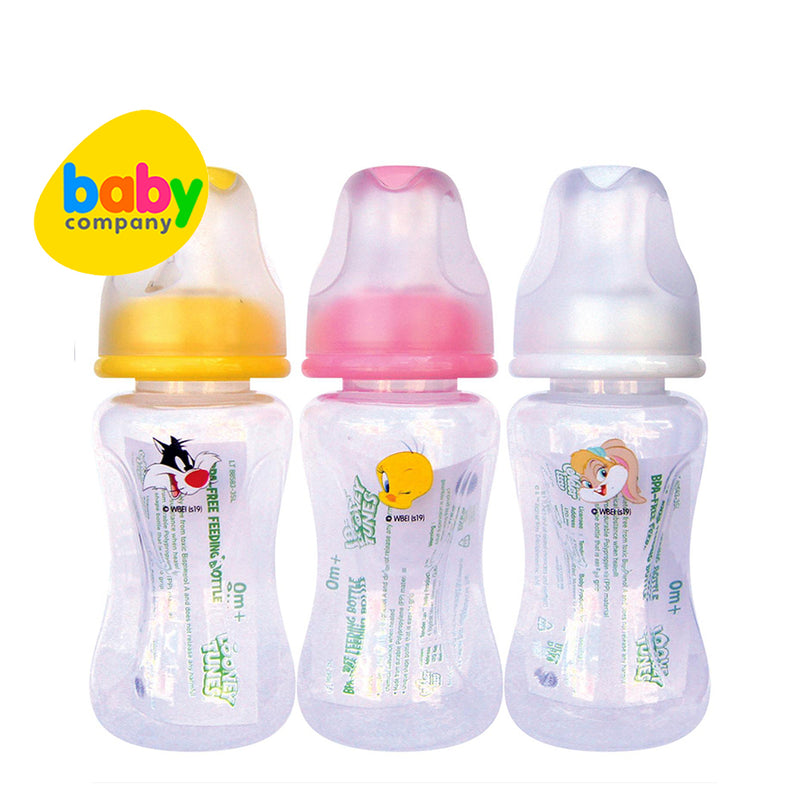 Looney Tunes BPA-Free Easy Hold Bottle (Pack of 3) - 5oz / 160ml