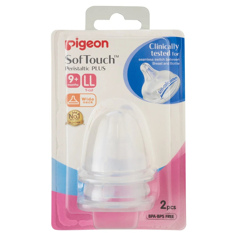 Pigeon SofTouch Nipple Peristaltic Plus